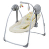 Vannetgo Comfort Portable Baby Swing, Comfort Rocking Chair Electric Infant Rocker with Soothing Music Foldable,Bionic Design, N