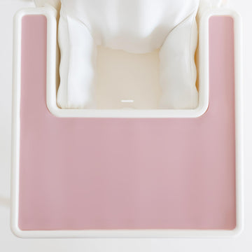 Yeah Baby Goods Placemats Compatible W/Antilop High Chair (Dusty Rose) - Slip-Resistant & Food-Grade Silicone High Chair Mat - E