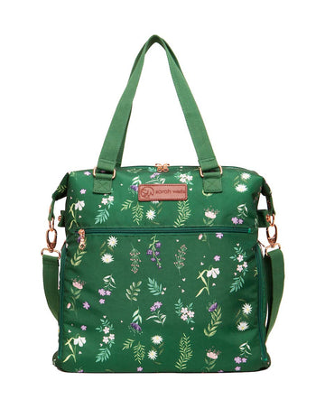 Sarah Wells Lizzy Womens Handbag Breast Pump Bag Olive Floral - 1 Count (Pack Of 1)