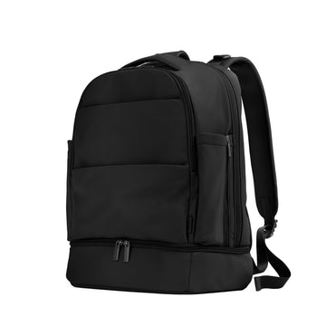 Away Double Diaper Backpack, Lightweight Baby Diaper Bag Backpack for Mom & Dad, Spacious, Comfortable, Travel Ready, Jet Black