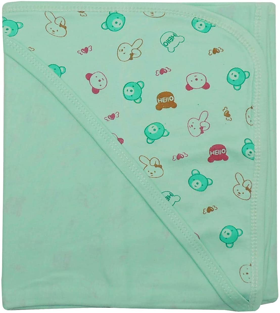 Sanvi Hooded Bath Towels for Newborn Baby, wash Cloth for Babies, Extra Soft Wrappers, Reusable Napkins Ultra Soft Ideal for Inf