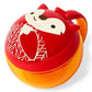 Skip Hop Zoo Snack Cup - Fox Bpa-Free, Pvc-Free & Phthalate-Free With Capacity (222 Mlfox (Orange,Red)