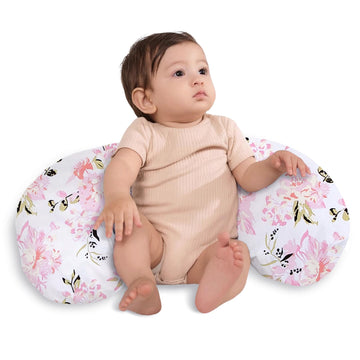 Little Grape Land Nursing Pillow, Upgraded Breast Feeding Pillow for Mom, Breastfeeding Bottle Feeding for 0-16 Months, Machine 