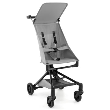 Honey Joy Lightweight Baby Stroller, Travel For Airplane, Compact Easy One-Hand Fold With Canopy, All-Terrain Wheels, Storage Ba