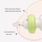 Yohkoh Newborn Glass Baby Bottles With Slow Flow Nipple For 0+ Months, Wide Neck Feeding Bottle, 2.7Oz/80Ml (Green, 2.7Oz (Pack