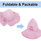 Simplikids Upf 50+ Uv Sun Protection Wide Brim Baby Sun Hat,Pink 3,12-24 Months