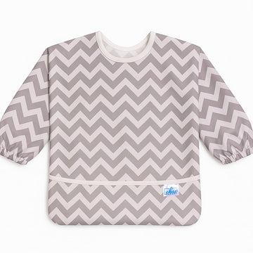 Chic Buddyfull Sleeve Baby Bibs For Girls And Boys 6 Months To 2 Years  Soft Feeding Apron For Toddlers  Waterproof & Easy Cle