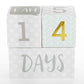 Giftsforyounow My First Milestone Baby Age Blocks