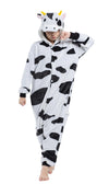 CuteOn Cow Onesie Kids Animal Pajamas for Boys Girls Halloween Christmas Costume Height for 140cm