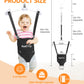 Pahtto Baby Door Jumper With Soft Rug, Durable Toddler Bouncer With Adjustable Height-Funny Baby Walking Harness, Protable Baby