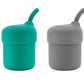 Pura my-my Silicone Straw Cup| Spill Proof, Reusable, Food Grade Silicone, Plastic-Free | For Kids, Toddlers, Babies & Infants -