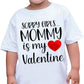 Toddler Boy Valentine'S Day T Shirt Cute Lover Boy Shirt Kids Funny Letter Print Valentine'S Day Shirts Tops (2-3T, White5)
