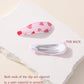 Doboi 40Pcs Toddler Hair Clips Baby Girl Hair Bows Clips Floral Print Non Slip Wrapped Snap Heart Shaped Hairpins Flower Clips F