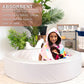 Franco Dreamworks Gabby'S Dollhouse Kids Beach/Pool/Bath/Camping Hooded Towel Poncho 24' X 22', Absorbent Cotton Cover Up, (Of