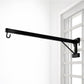 Beetot Baby Window Cradle Hanger Metal Rod | Weight Support Up To 20Kg | Black (Traditional, 80Cm)