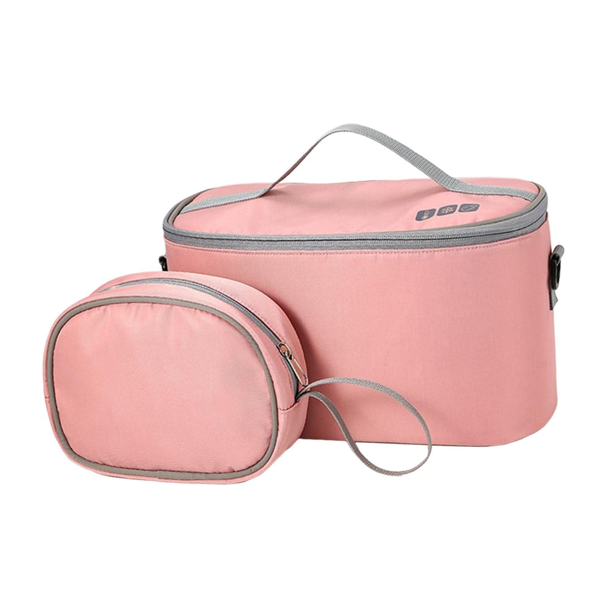 LOOM TREE Portable Stroller Diaper Organizer Caddy Handbag for Bottle Umbrella Phone Pink | Strollers & Accessories | Stroller A