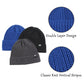 Simple Knitted Baby Beanie Hip-Hop Boys Winter Hat Toddler Kids Bonnet For Girl 0-5Y (3Pcs-H, L)