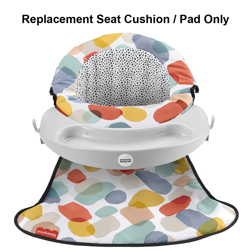 Replacement Part For Fisher-Price Deluxe Sit-Me-Up Floor Seat - Gkh29 - Replacement Seat Cushion - Pad