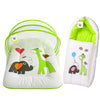 Toddylon Cotton Baby Bedding Set New Born Baby Bed | Carry Bag | Mattress | Mosquito Net | Insect Protector | Infants Carry Bed 