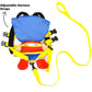 Kidsembrace Wonder Woman 2-In-1 Child Safety Harness And Travel Buddy