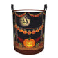 Pevtufa Halloween Decoration Foldable Laundry Basket Organizer,Fabric Clothes Toy Storage Basket Nursery Hamper Storage Bin For 
