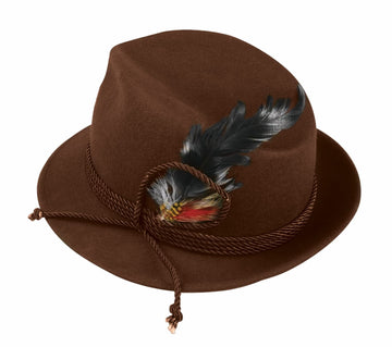 Forum Novelties 65767 Deluxe Oktoberfest Hat, Brown, One Size