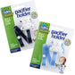 Baby Buddy Pacifier Clip Holder, Newborn Essential With Universal Fit For All Binky And Teether Brands, Ages 4+ Months, Navy + B