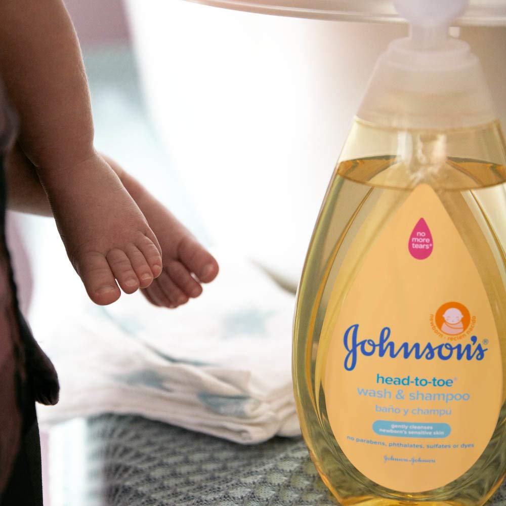 Johnsons Head-To-Toe Tearless Gentle Baby Wash & Shampoo, 1.7 Fl. Oz, 1.70 Oz