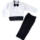 Spring Notion Baby Boys' Black Classic Tuxedo With Tail Large /12-18 Months
