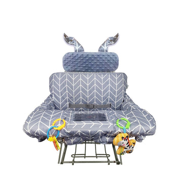 Icopuca Shopping Cart Cover For Baby, 2 In 1 Cart Cover For Babies N High Chair Cover, Padded Grocery Cart Seat Cover For Baby G