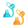 Choomee Softsip Food Pouch Top  Baby Led Weaning  No Spill Flow Control Valve, Protects Childs Mouth, 100% Silicone, Bpa Free  2