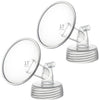 Belmikal 17mm Flanges Compatible with Spectra S2 S1 9 Plus Ameda MYA Motif Luna Breastpumps Replacement to Pump Parts Flange. Co