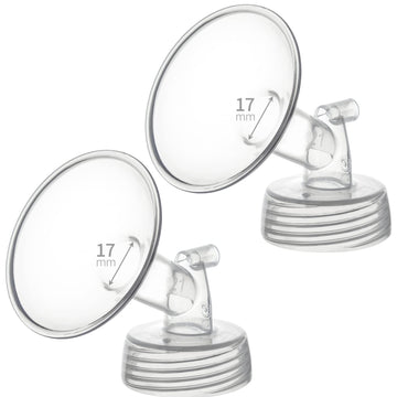 Belmikal 17mm Flanges Compatible with Spectra S2 S1 9 Plus Ameda MYA Motif Luna Breastpumps Replacement to Pump Parts Flange. Co
