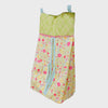 CribMATE 1 PC Diaper Organizer, Cute Cartoon Baby Diaper Hanging Bag, Gift Idea (pink Flower)