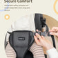 Homeal Booster Seat For Kitchen Chair, Breathable Toddler Booster Seat For Dining Table With Backrest And Adjustable Straps, Por