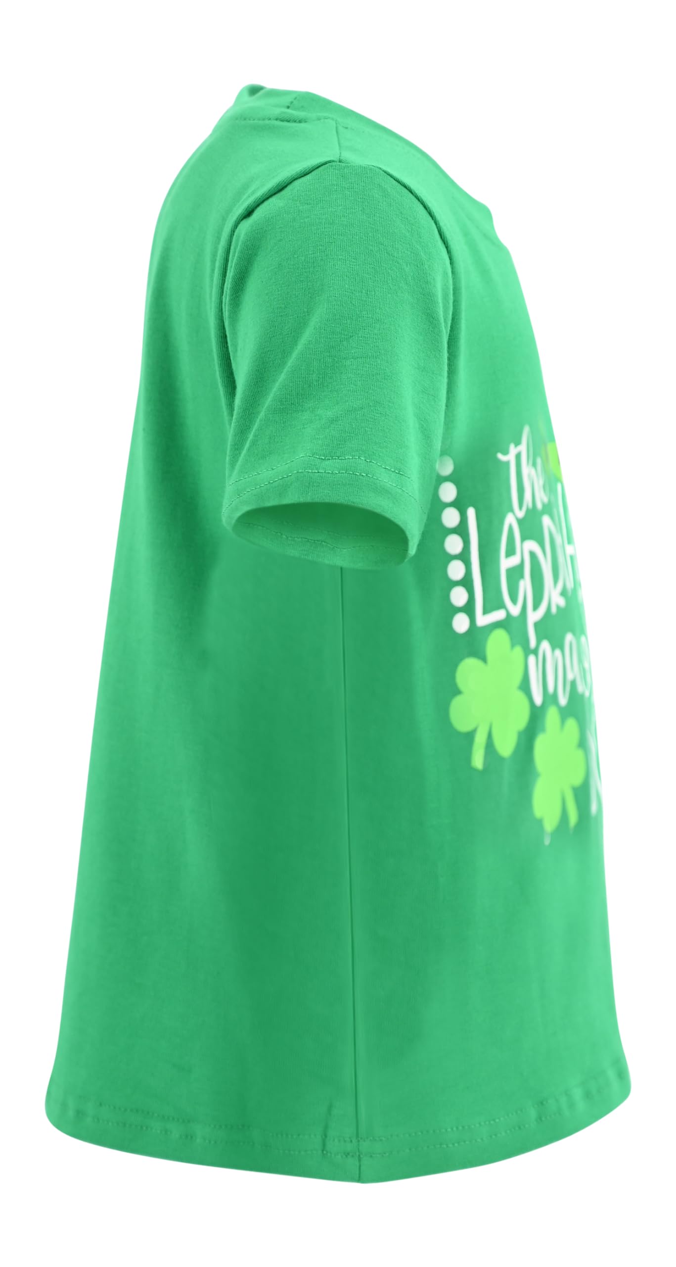 Unique Baby Boys The Leprechaun Made Me St Patricks Day T Shirt (12, Green)