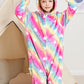 Riverchan Kids Unicorn Onesie Animal Pajamas Halloween Cosplay Costume Sleepwear Gift For Girls And Boys (5T, Rainbow Love)
