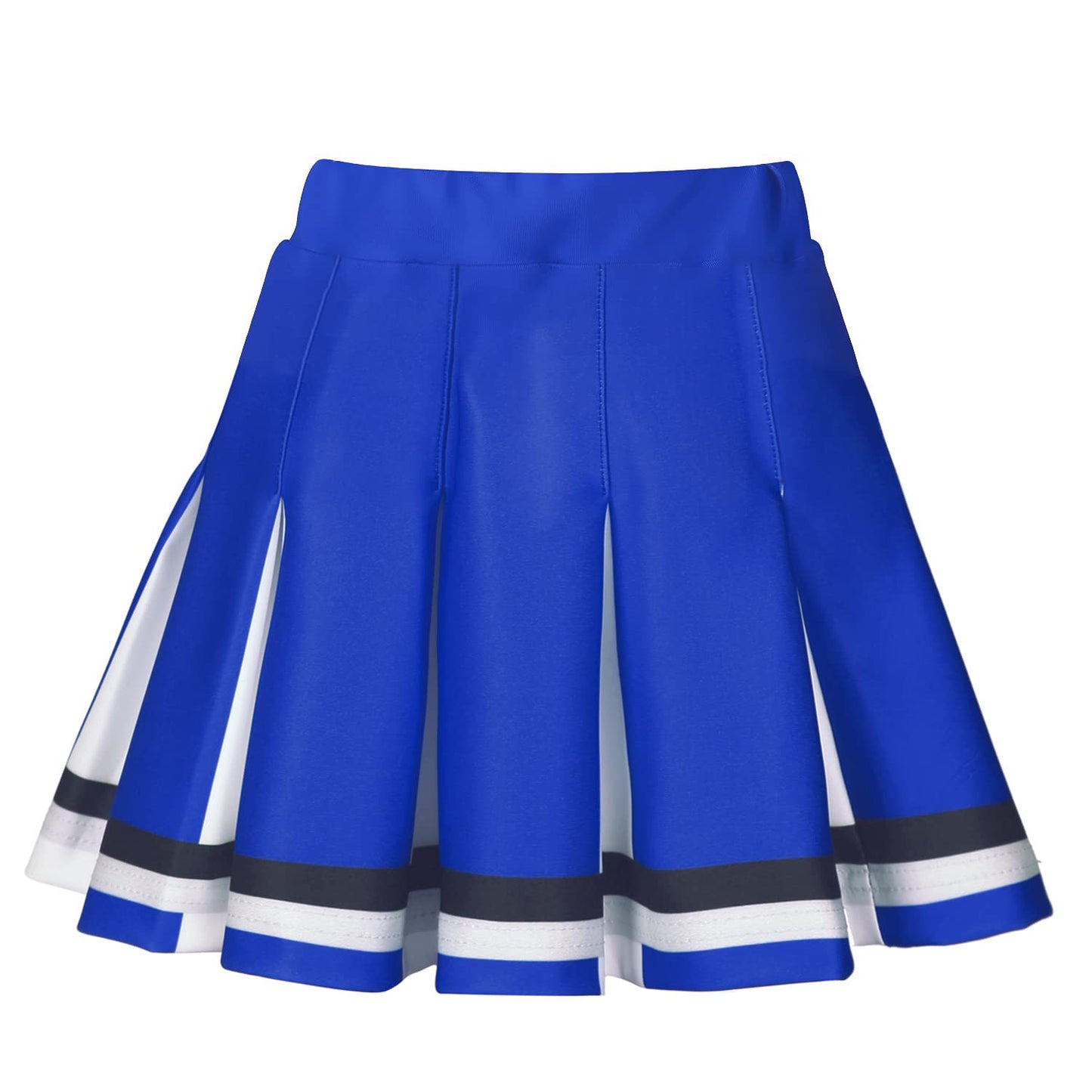 Koatobbor Girls Cheerleader Costume Cheerleading Outfit Dress For Halloween Party Birthday Gift 3-9Years (8-9 Years, Blue)