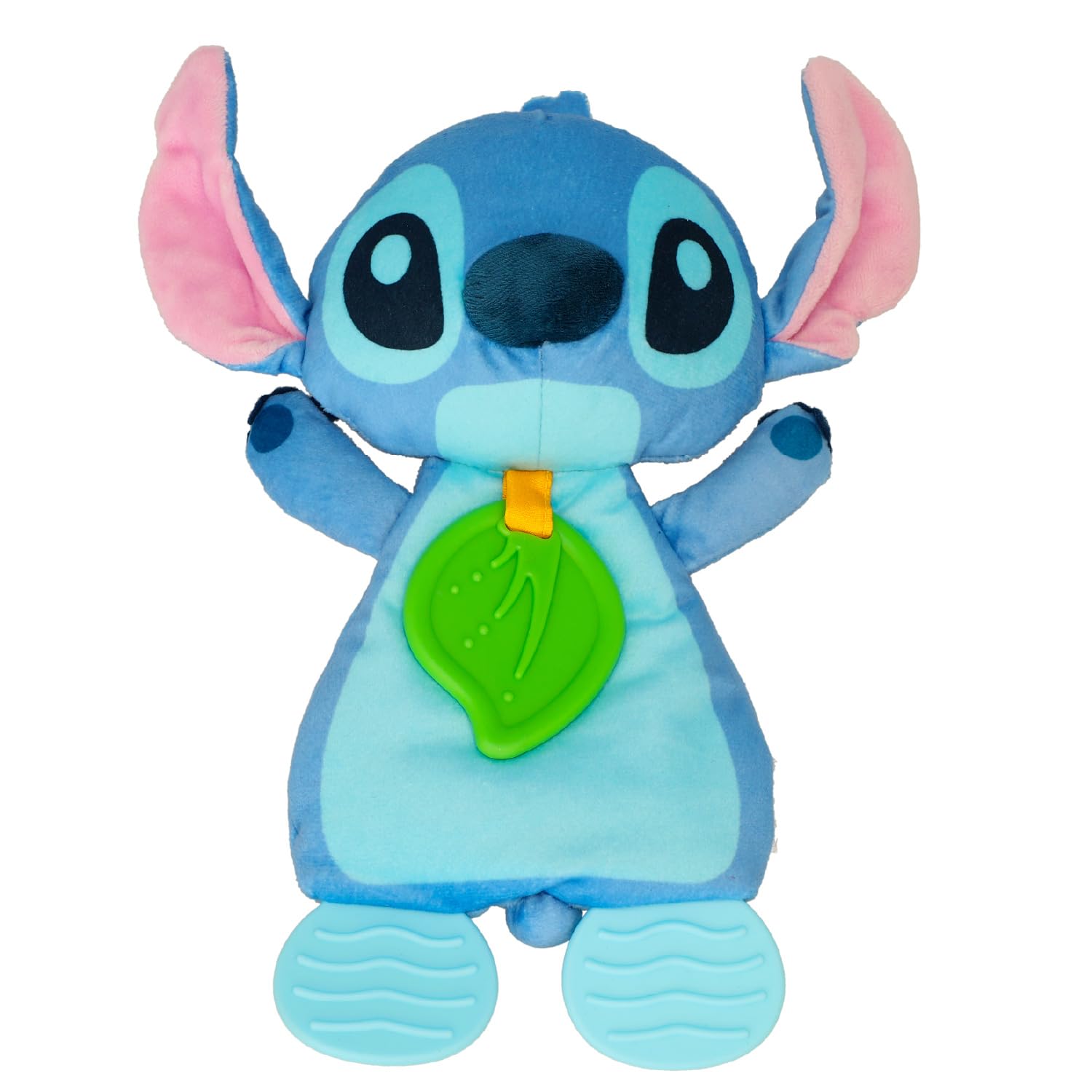 Kids Preferred Disney Babys Lilo and Stitch - Stitch Plush and Sensory Crinkle Teether Toys for Newborn Baby Boys and Girls 10 