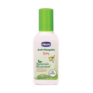 Chicco AntiMosquito Baby Fabric RollOn With The Natural Protection Of 12+ Hours, 1 Pack (8Ml)