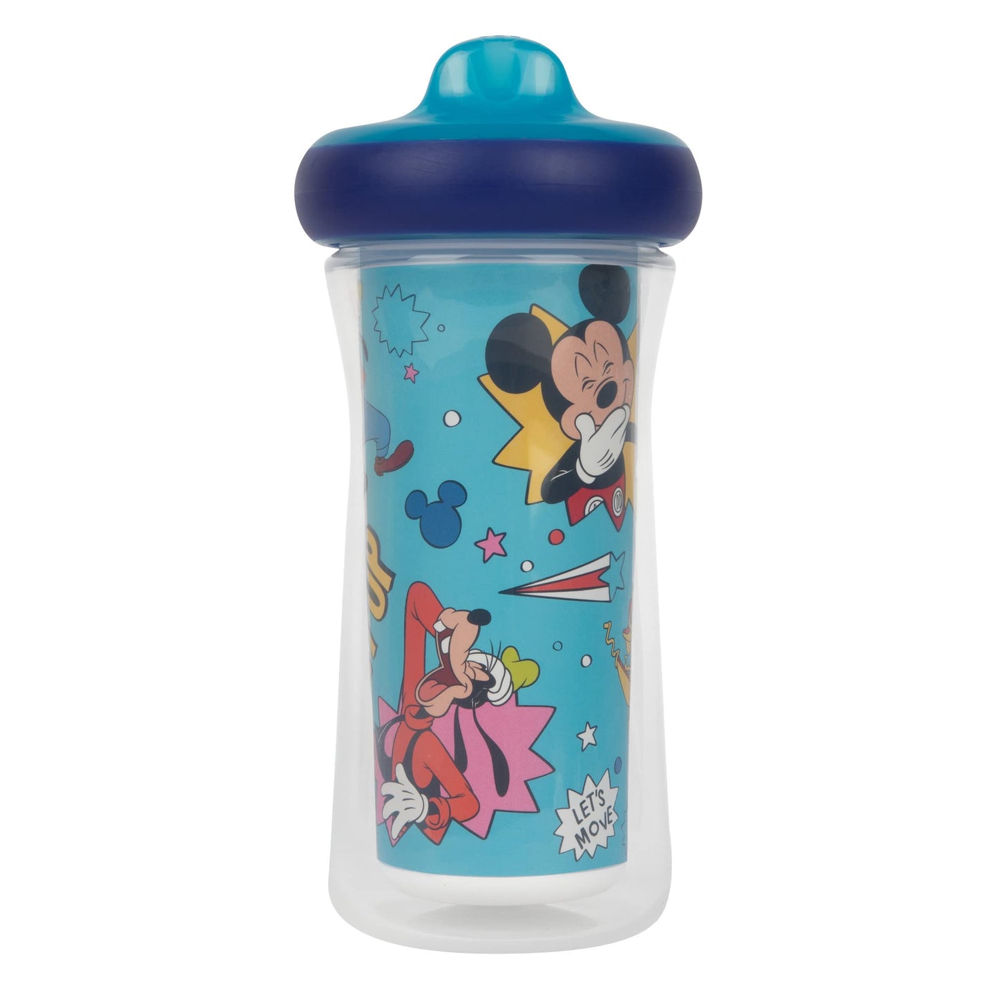 The First Years Disney Mickey Mouse Kids Insulated Sippy Cups - Dishwasher Safe Spill Proof Toddler Cups - Ages 12 Months And Up