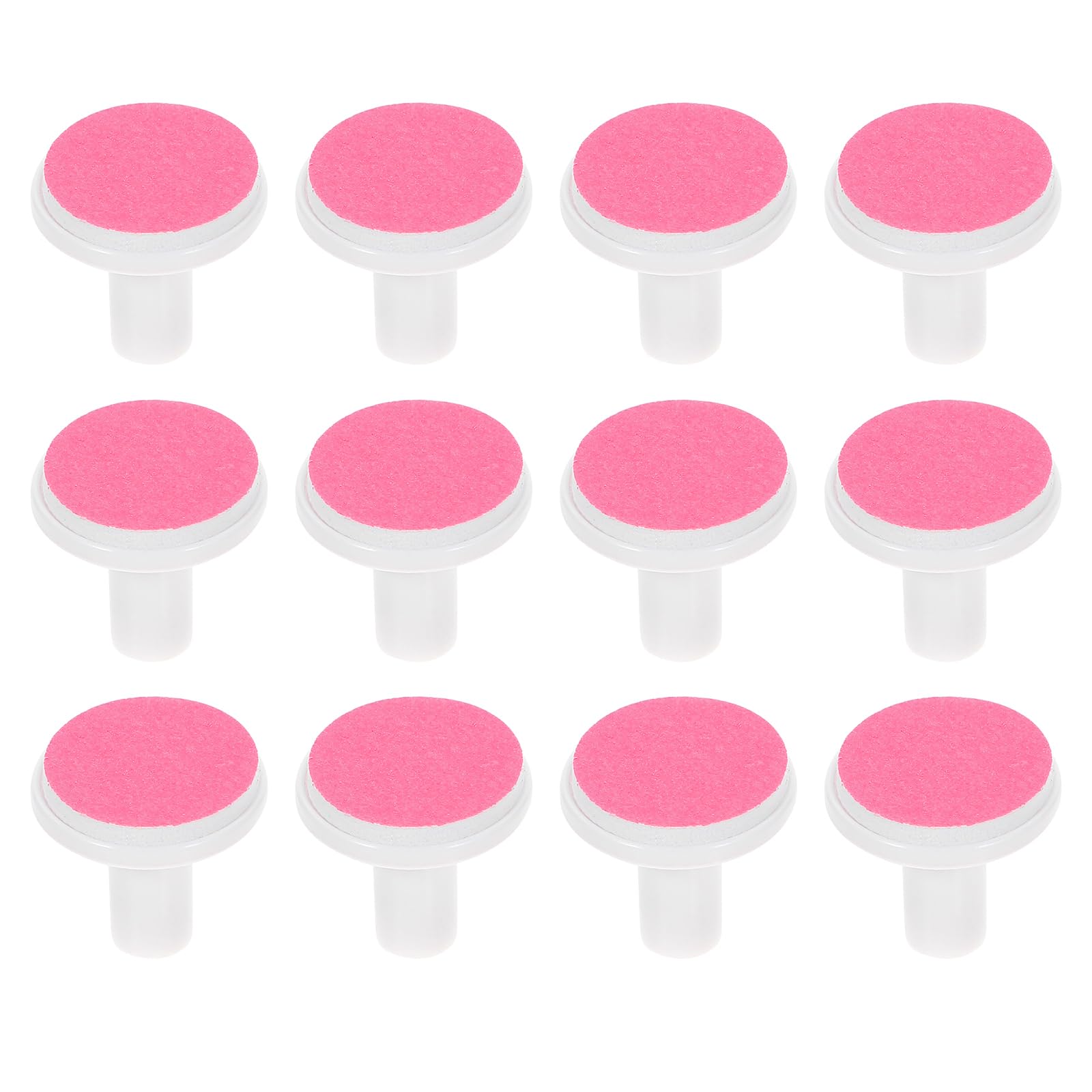 POPETPOP Baby Nail File Replacement Pads - 12pcs Nail Trimmer Replacement Pads Baby Nail Grinding Heads Nail Clippers Replacemen