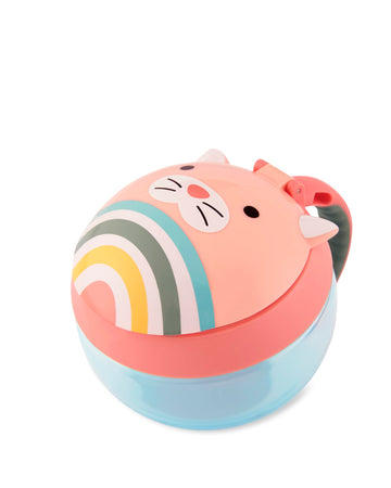 Skip Hop Baby Snack Container, Mealtime Snack Cup, Cat