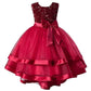 Niren Enterprise Embroidery Sequence Baby Frock for Kid Girls (RED Kingfisher, 56 Years)