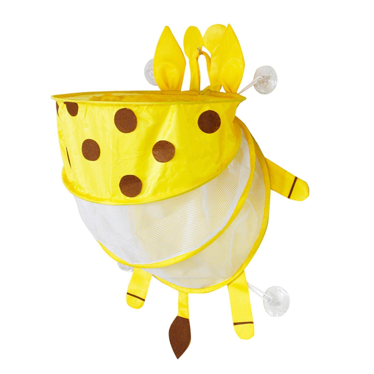 CALANDIS Kids Bath Toy Holder Storage Mesh Bag Net Organiser Hanging Bathroom Yellow | Bathing Accessories | Bathing & Grooming