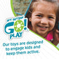 Toysmith: 16 Beamo, Easy to Throw and Catch, Outdoor Play, For Ages 5 and up