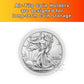 Onfireguy 20 Air-Tite 40Mm Ring 1Oz Silver Eagle, Kookaburra, Kangaroo Coin Holders  Capsule Storage Tube (Black Lid  White Ring