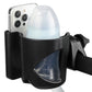 Accmor Stroller Cup Holder With Phone Holder, Universal 360 Rotatable Large Caliber Designed Bottle Cage For Bike, Stroller, Whe
