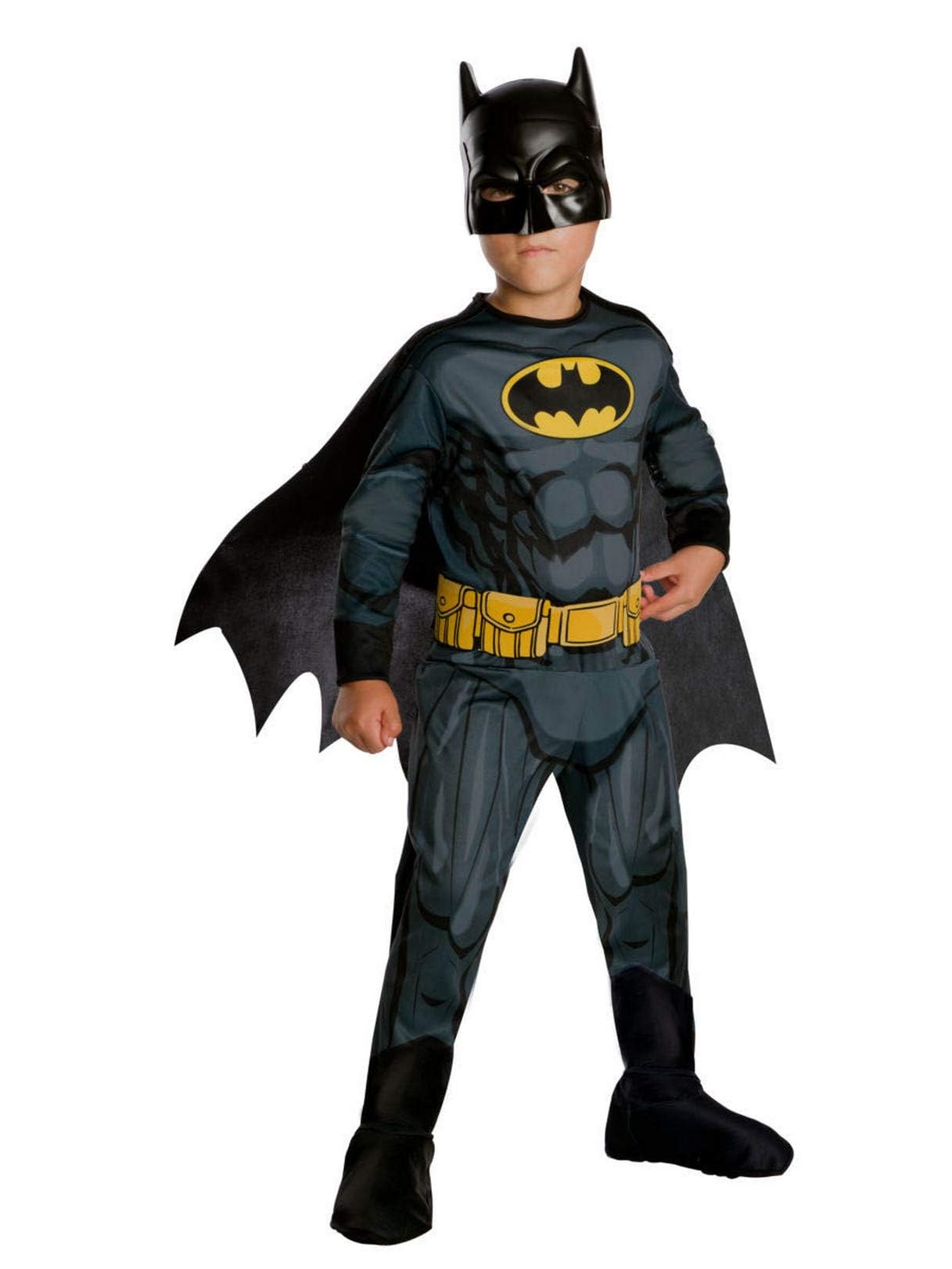 Rubie'S Costume 630856-M Boys Dc Comics Batman Costume, Medium, Multicolor