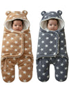 Aakriti Newborn Hooded Baby Blanket Wrapper for Winter Baby Swaddling ||Blanket for Baby Girls & Baby Boys ||Baby Sleeping Bag |